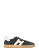 Hogan Hogan Cool Suede Sneakers With Nappa Leather Perforated H Detail