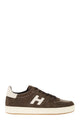 Hogan H668 - Hogan H-Tv Leather And Suede Trainers