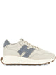 Hogan Hogan H641 Smooth Leather Sneakers With Suede H