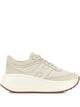 Hogan Ivory Suede Sneakers