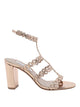 Aquazzura Infinity Chain Jelly Pump Sandals