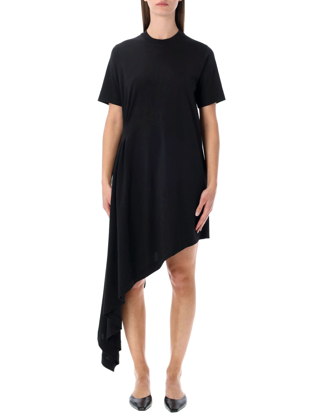 Loulou Lou Lou Igari Asymmetric T-Shirt Dress