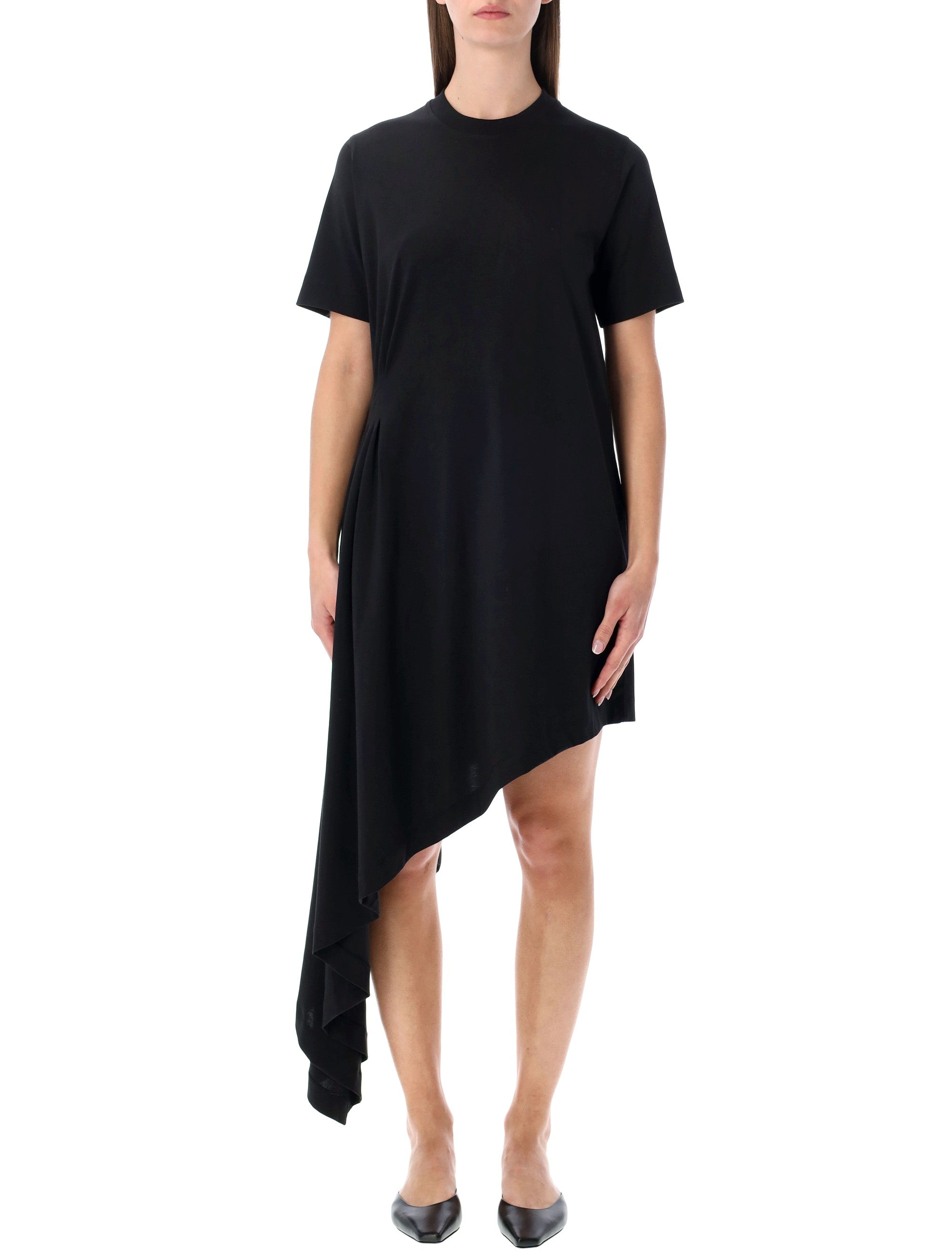 Loulou Lou Lou Igari Asymmetric T-Shirt Dress