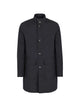 Herno Blue Camel Polyester Raincoat
