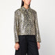 Jil Sander  Leopard Print Jacket In Coated Fabric