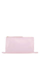 Jil Sander Pastel Pink Leather Medium Clutch