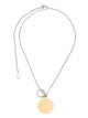 Jil Sander Medallion Pendant Necklace