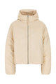 Jil Sander Cream Nylon Blend Down Jacket