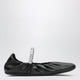 Jimmy Choo Jade Ballet Flats In Black Nappa Leather With Crystal-Embellished Strap