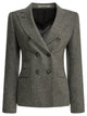 Tagliatore Double-Breasted Herringbone Blazer
