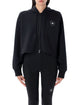 Adidas By Stella Mccartney Adidas By Stella Mccartney Black Cropped Zip-Up Hoodie