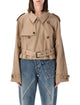 Jw Anderson Jw Anderson Cropped Trench Coat