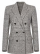 Tagliatore Patterned Cotton Silk Linen Jacket