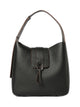 Hogan Hogan Trend Hammered Leather Hobo Shoulder Bag