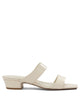 Aeyde Kemi 3 Mm White Nappa Leather Sandals
