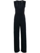 Norma Kamali V-Necked Long Jumpsuit