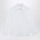 Max Mara White Cotton Shirt With Logo