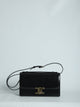 Celine Black Triomphe Medium Folio