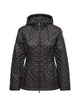 Moncler Arum Hooded Mid-Length Down Jacket