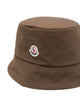 Moncler Brown Flower Hat