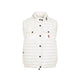 Moncler Grenoble White Gumiane Polyamide Gilet