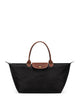 Longchamp Black L Le Pliage Original Handbag