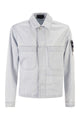 Stone Island Blue Extra Cotton Biker Jacket
