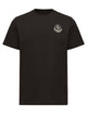 Moncler Black Cotton Short Sleeve T-Shirt