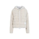 Moncler Open White Zip Up Jacket