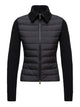 Moncler Padded Zip-Up Wool Cardigan
