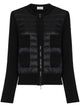 Moncler Wool And Nylon Padded Cardigan