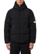 Stone Island Nylon Metal Hooded Down Jacket With Compass Badge