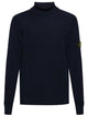 Stone Island Ribbed-Knit Roll-Neck Sweater