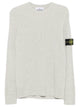 Stone Island Crew-Neck Jumper With Ribbed Edges