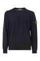 Stone Island Round-Neck Jumper With Embossed Stitching