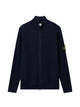 Stone Island Logo-Patch Ribbed-Knit Zip-Fastening Cardigan