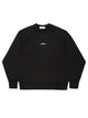 Stone Island Cotton Crew Neck Sweatshirt With Oversized Compass Back Print