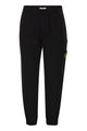 Stone Island Cotton Jogger Trousers With Cargo Pocket And Compass Badge