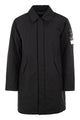 Stone Island Micro Reps Padded Coat With Compass Badge