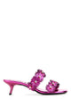 Loewe Fuchsia Leather Paula S Ibiza Petal Mules