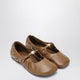 Loewe Twisted-Buckle Ballet Flats