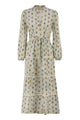 Mc2 Saint Barth Mumbai - Cotton Midi Dress With Floral Print And Belt