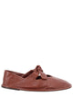 Hereu Brown Leather Flats