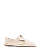 Hereu "Llasada" Supple Shiny Flat Shoes