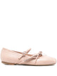Jimmy Choo Loli Leather Ballet Flats
