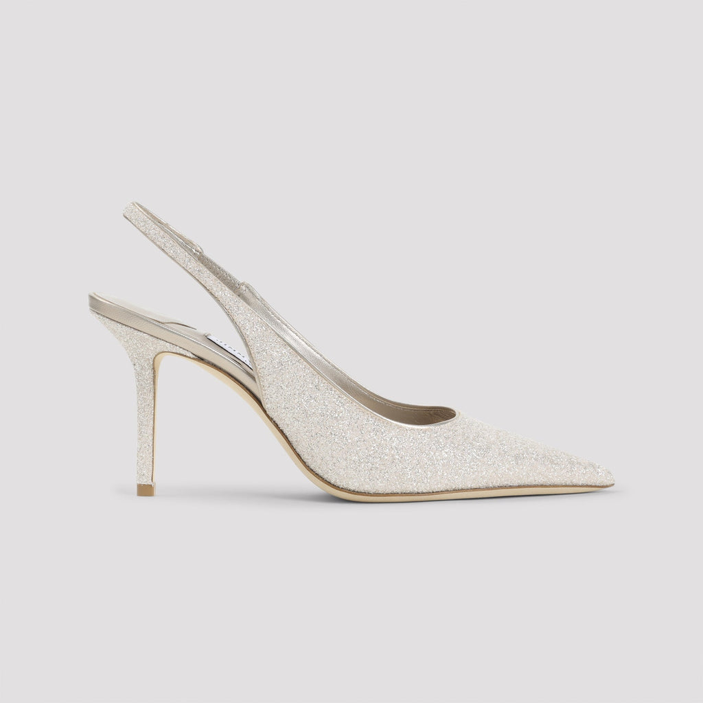 Jimmy Choo Metallic Leather Love 85