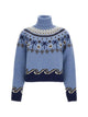 Alanui Alanui Denim Blue Wool Sweater
