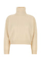 Brunello Cucinelli Sand Wool Blend Sweater