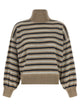 Brunello Cucinelli 'Sparkling Stripes' Sweater