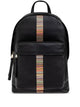 Paul Smith Signature Stripe Leather Backpack